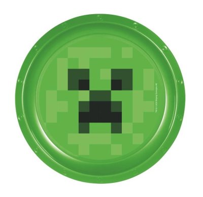 Stor Minecraft 22 cm plastový talíř 1 ks
