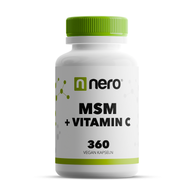 NERO MSM + Vitamín C 360 kapslí