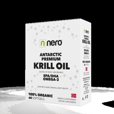 NERO ANTARCTIC PREMIUM KRILL OIL 1180 mg, 60 tablet
