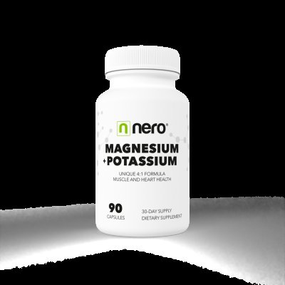 NERO Hořčík + Draslík 90 kapslí