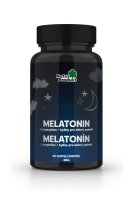 Naturprodukt Melatonin + L-tryptofan + byliny 60 kapslí