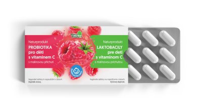 Naturprodukt Probiotika pro děti s vitamínem C 15 tablet