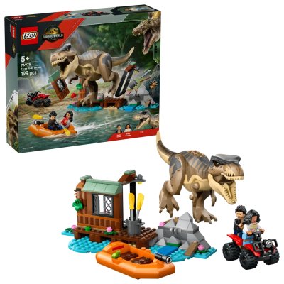 LEGO Jurassic World 76975 T-rex a útěk po řece