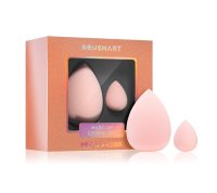 BrushArt Mini Me Sada houbiček na make-up 2 ks Nude