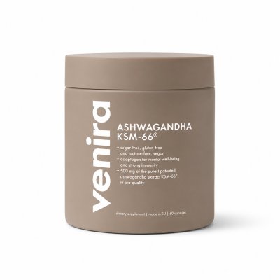 Venira Ashwagandha KSM-66 60 kapslí