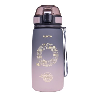 RUNTO Láhev AQUA-GO 630ml Brown