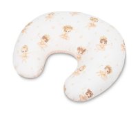 SENSILLO Kojící polštář, podkova, mušelín, bavlna, Baletka, pudrově růžová