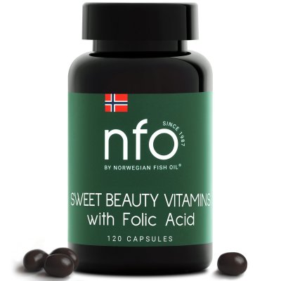 NFO Vitamíny pro krásu Sweet Beauty žvýkačky