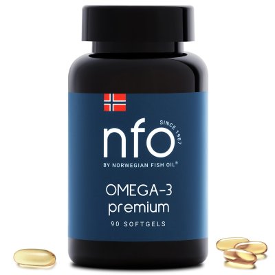 NFO Omega-3 Premium měkké gely