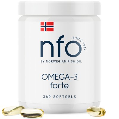 NFO Omega-3 Forte výhodné balení měkké gely
