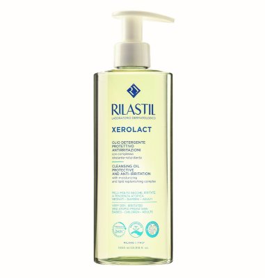 Rilastil Xerolact Čisticí olej na obličej & tělo 1000 ml