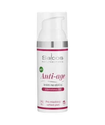 Saloos Přírodní anti-age krém s růží 50 ml