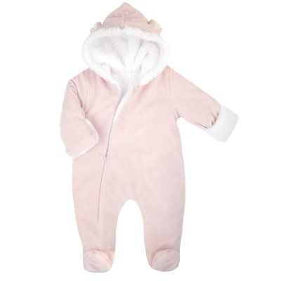 Nicol Zimní semiškový kojenecký overal Emily, vel. 68 (4-6m)