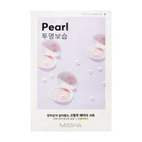 Missha Airy Fit Pearl rozjasňující plátýnková maska 19 g