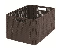 Curver Úložný box Rattan Style2 S 1 ks hnědý