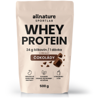 Allnature Sportlab Whey Protein Čokoláda 500 g
