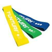 Tunturi Odporová guma textilní varianta střední zelená