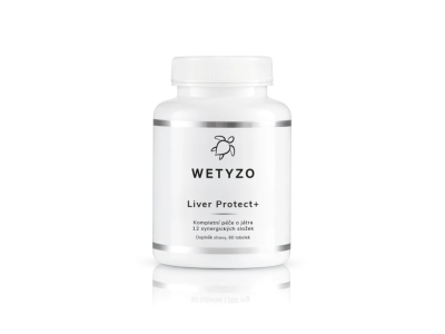 WETYZO Liver Protect+ činnost jater a trávení. 60 kapslí