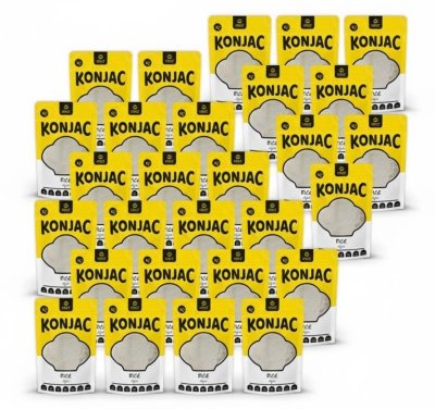 USUI Konjakové těstoviny ve tvaru rýže, výhodný balíček 20+8 zdarma