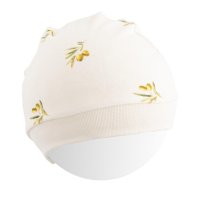 New Baby Kojenecká čepička z organické bavlny  Olivy, vel. 68/74