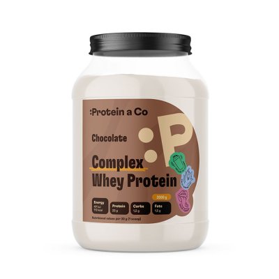 Protein&Co Complex Whey 2 kg, Chocolate