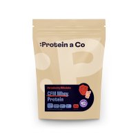 Protein&Co CFM WHEY PROTEIN 80 1 kg, Strawberry