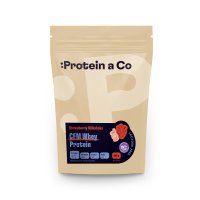 Protein&Co Bezlaktózový CFM Whey, 500 g Strawberry milkshake