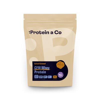 Protein&Co CFM WHEY PROTEIN 80 1 kg, Salted caramel