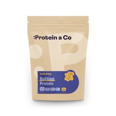 Protein&Co BEDTIME PROTEIN, 1kg Vanilla dream