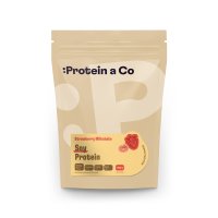 Protein&Co Sójový protein - ochucený 1 kg, Strawberry