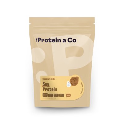 Protein&Co Sójový protein - ochucený 1 kg, Coconut milk