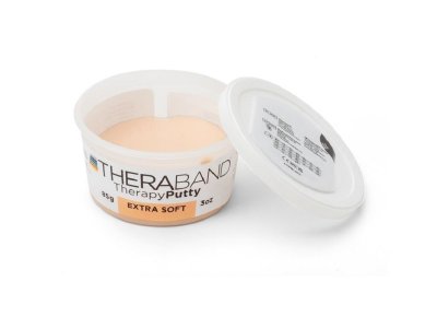 Thera-Band Therapy Putty, terapeutická hmota 85g, béžová, extra měkká