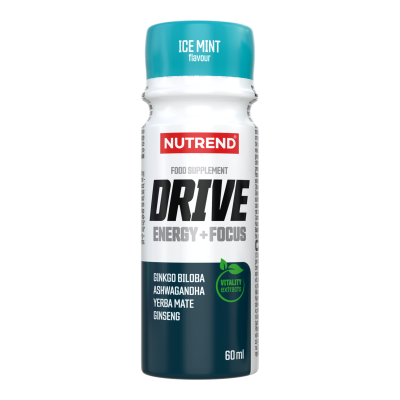 Nutrend Drive Energy+Focus 60 ml ice mint