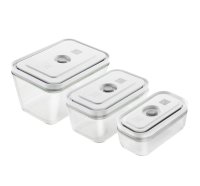 Zwilling Fresh&Save Skleněná vakuovací dóza S, M, L 3 ks