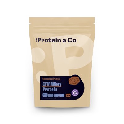 Protein&Co CFM WHEY PROTEIN 80 1 kg, Chocolate brownie