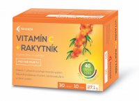 Noventis Vitamín C + Rakytník 30+10 tablet