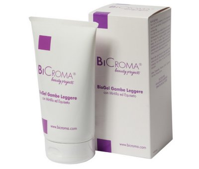 BiCroma Bio-gel na nohy s přesličkou a borůvkou 150 ml