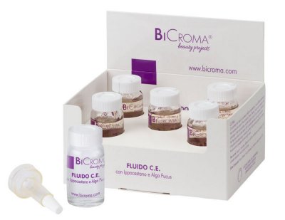 BiCroma Bio-sérum s kaštanem koňským a řasou fucus 5 x 10 ml