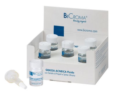 BiCroma Bio-tekuté sérum na mastnou a aknózní pleť 5x5 ml