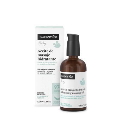 Suavinex Masážní zvlhčující olej 0m+ 100 ml