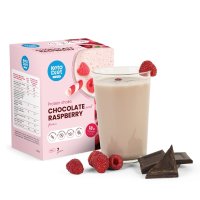 KetoDiet Proteinový nápoj - příchuť čokoláda & malina (7 porcí)