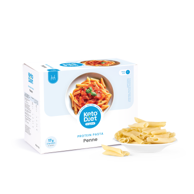 KetoDiet Proteinové těstoviny - penne (7 porcí)