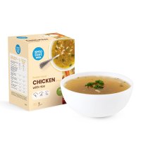 KetoDiet Proteinová polévka - kuřecí s rýží (7 porcí)