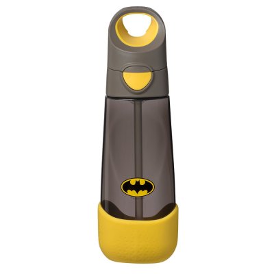 B.BOX Lahev na pití s brčkem 600 ml - Batman