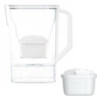 Wessper Filtrační konvice D3 AquaMax 2,7 l, bílá + 1 filtr