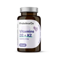 Protein&Co Vitamin D3 + K2 120 kapslí