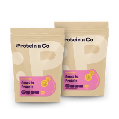 Protein&Co SNACK IT Protein 1 kg + 1 kg Passion fruit