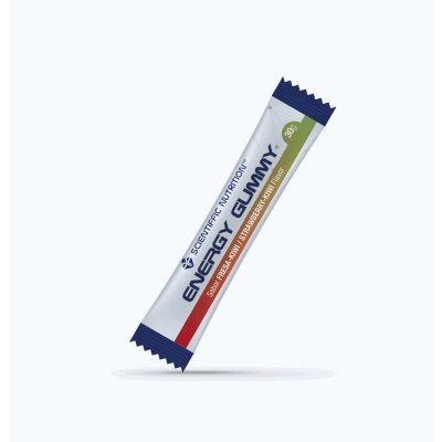 Scientiffic Nutrition Energetické gumové bonbony 3x10 g (jahoda)