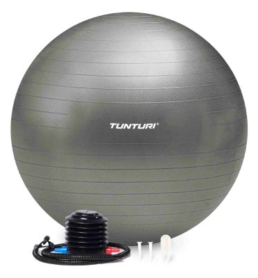 Tunturi Gymnastický míč zesílený 55 cm varianta stříbrný