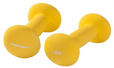 Tunturi Činky neoprén varianta 2 x 1,5 kg